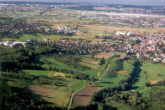 Blick auf Filderstadt